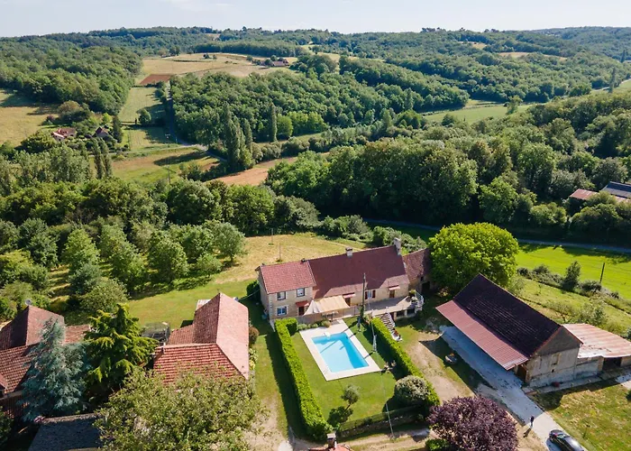 Maison Familiale Les Crozes Semesterbostad Archignac